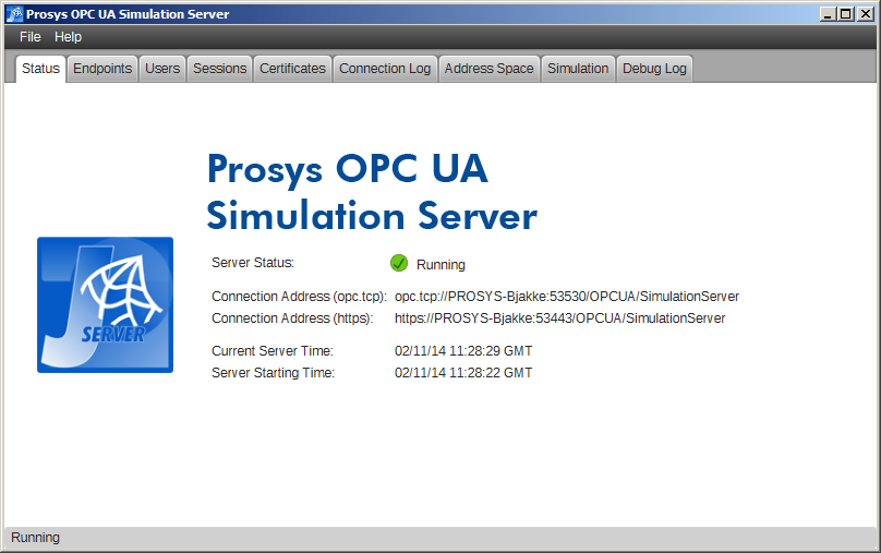 Simulation Server Beta | Prosys Forum